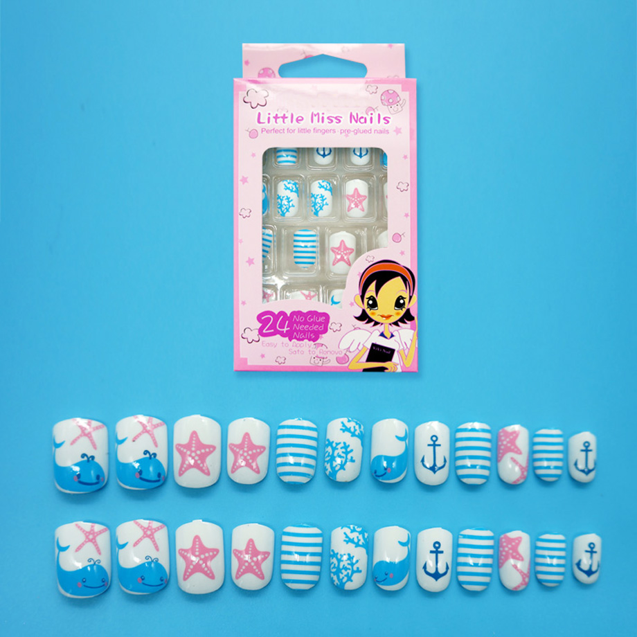 Supplier of Non-Toxic Premium Gel Nail Stickers for Kids, Nail Art for Girls