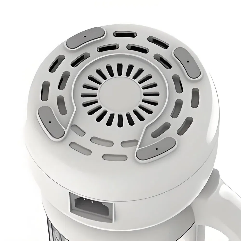 Sleek White Design 1L Compact Blender for Small Family Use