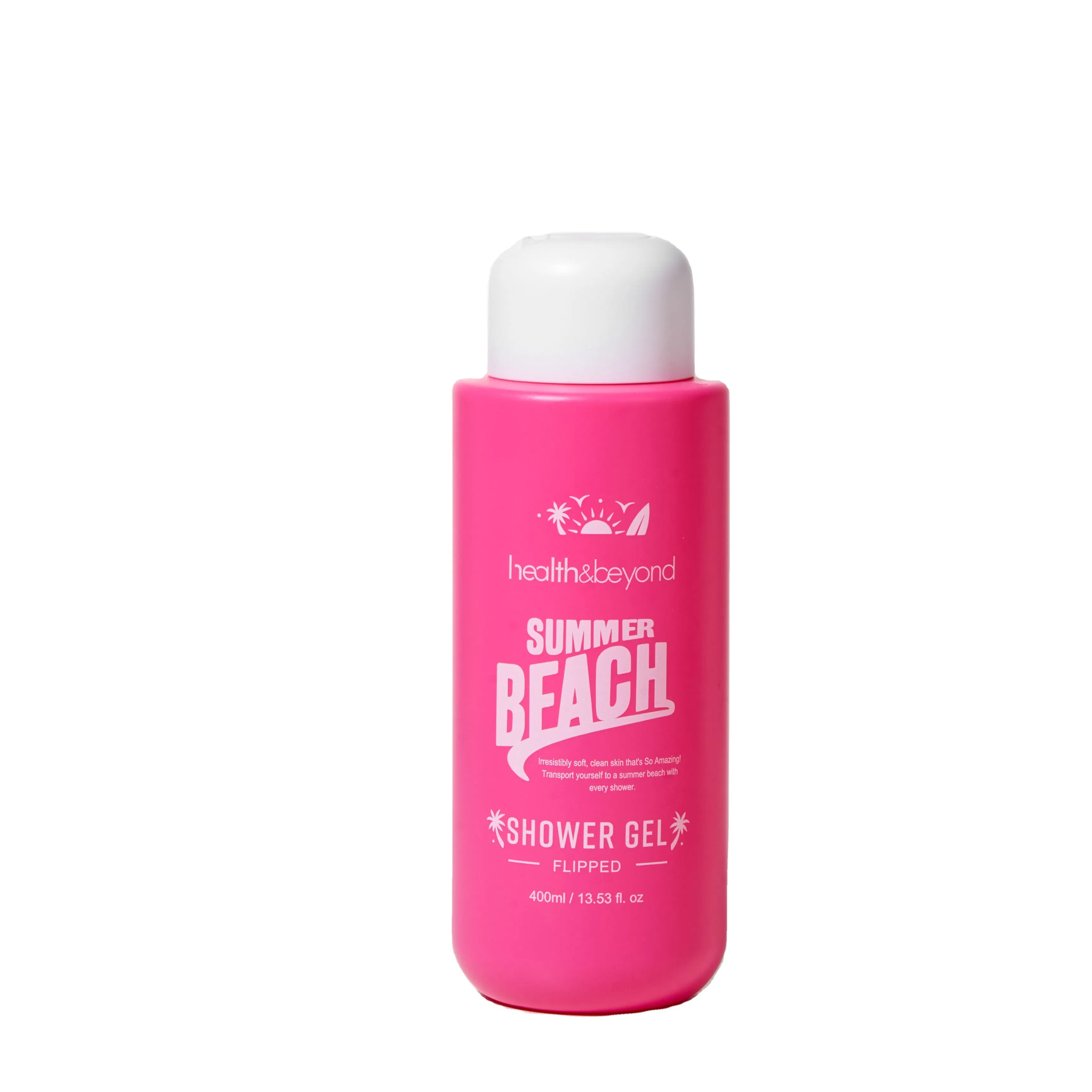 Custom Logo Exfoliating 400ml Fragrance Perfume Natural Fomming Skin Body Wash Shampoo