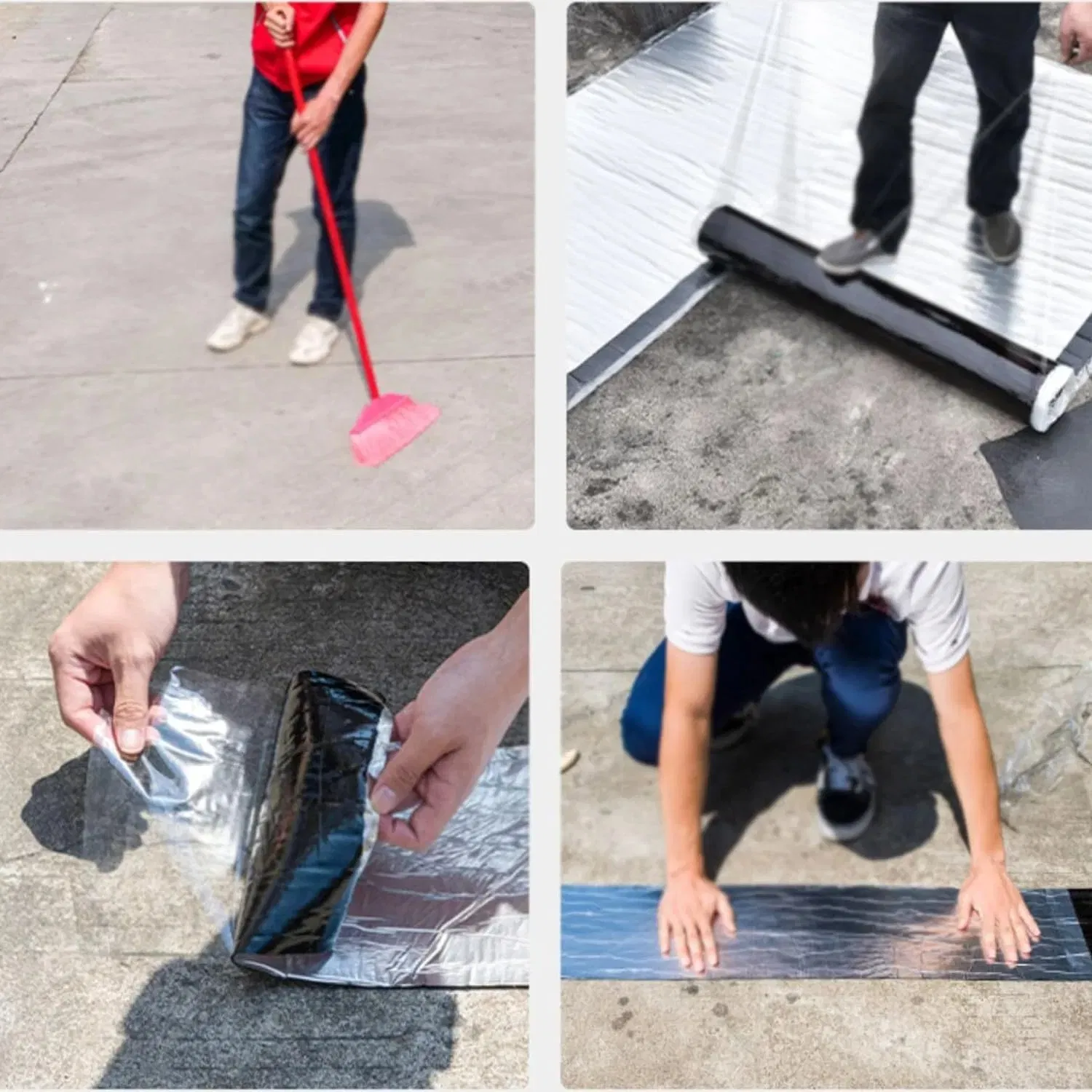 Nbs-501 Self-Adhesive Modified Polymer Bitumen Waterproof Membrane Asphalt Sealant Roof