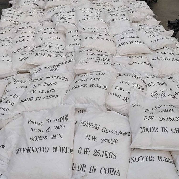 Industrial Grade Sodium Gluconate CAS 527-07-1 98% Content
