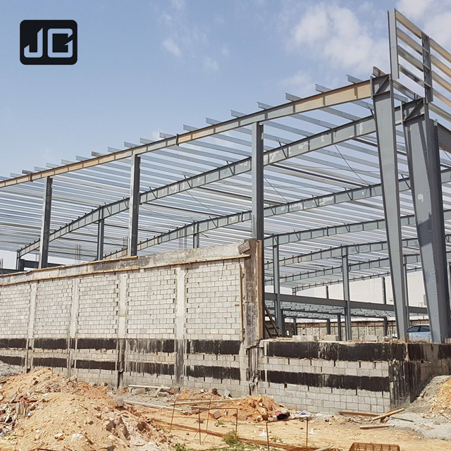 Steel Structure Plant Factory Building with Industrial Gable Frame H Column