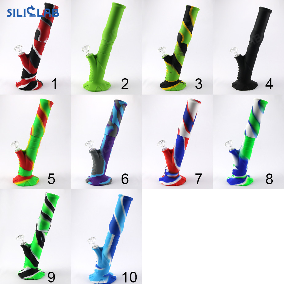 Separable Easy Cleaning Tobacco Smoking Silicone Water Pipe