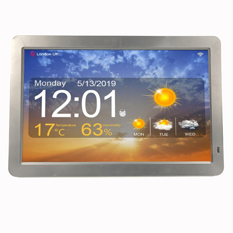 High-Quality 15.6-Inch FHD IPS Widescreen HDMI USB SD Card Jack, Digital Photo Frame Ad Player