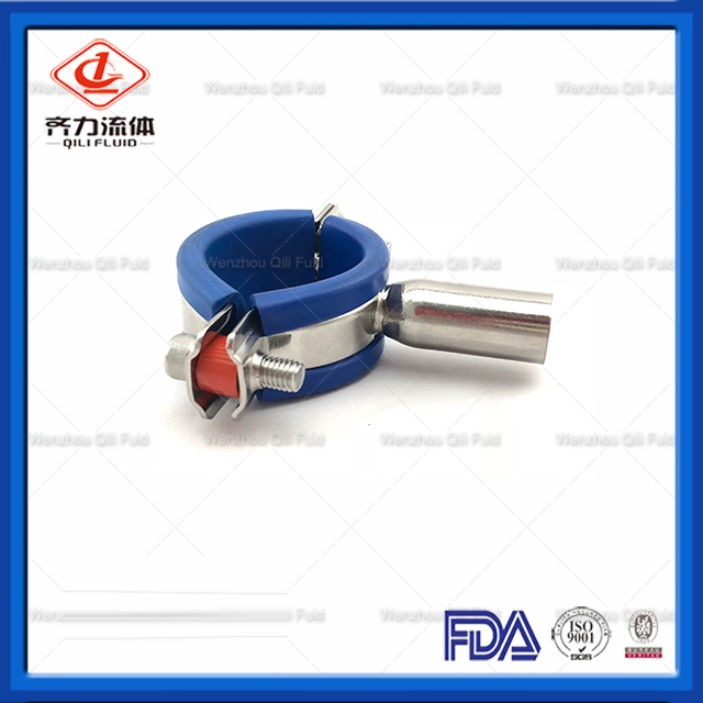 Stainless Steel Sanitary Simple Operation Clamp Pipe Holder