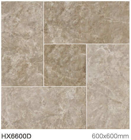 600X600 Mold Surface Hot Sale Rustic Glazed Tile for Apartment Flooring Decoration