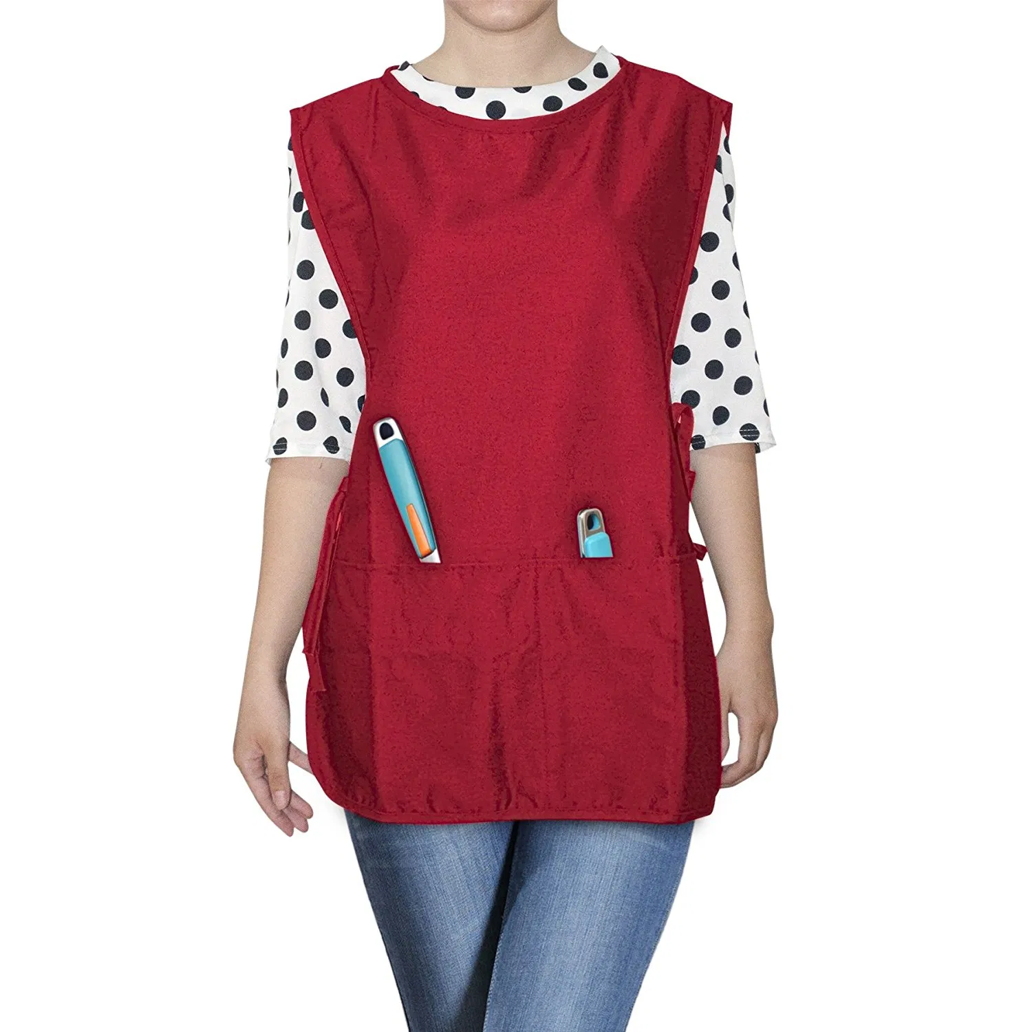 Women's Cobbler Waterproof Aprons with Two Front Pockets