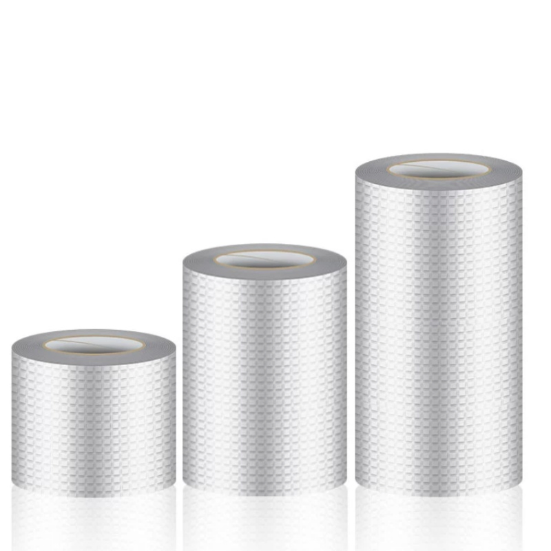 Self-Adhesive Repair Tape Super Waterproof Rubber Butyl Tape Adhesive Aluminum Foil Tape
