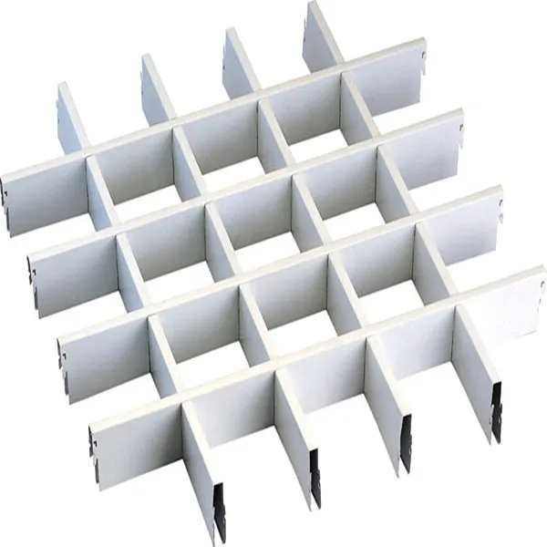Modern Grille Aluminum Ceiling Panels for Stylish Interiors