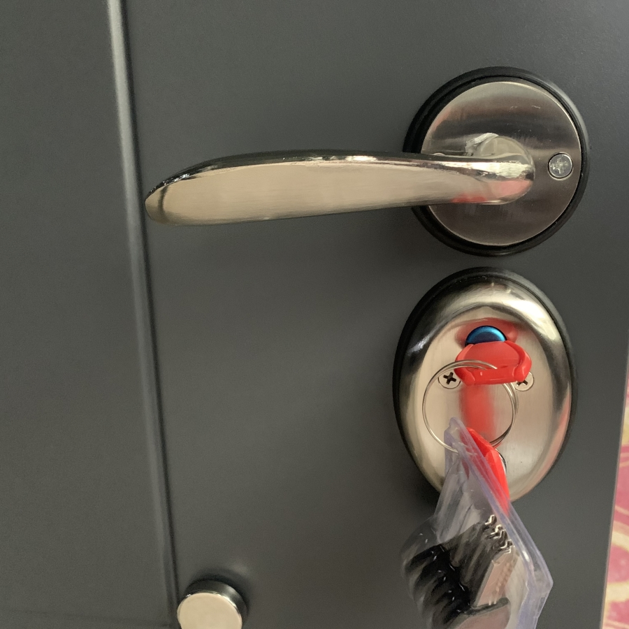 Qualified Wholesale Exterior New Security Single Main Gate Entrance Metal Steel Door