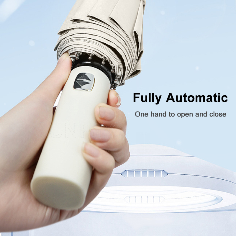 12 Ribs Double Bone Best Sellers Wholesale Woman Promotions Fashion Sunshade Custom Logo Color Auto Open Close Large Size Folding Umbrella