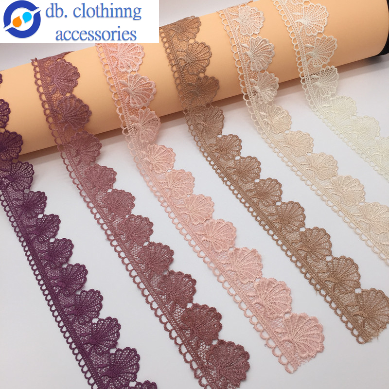 Кружево полиэстер 100% для отделки