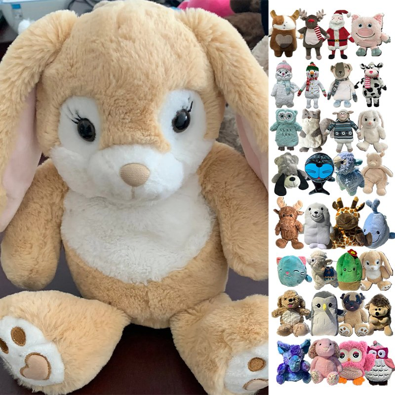 Toys OEM ODM Teddy Bear Pillow Microwave Heating Stuffed Animal Toy