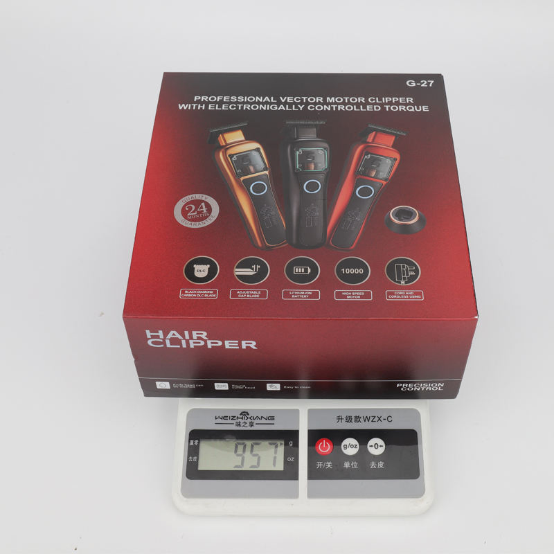 Premium Cordless Hair Trimmer with Brushless Motor for Men