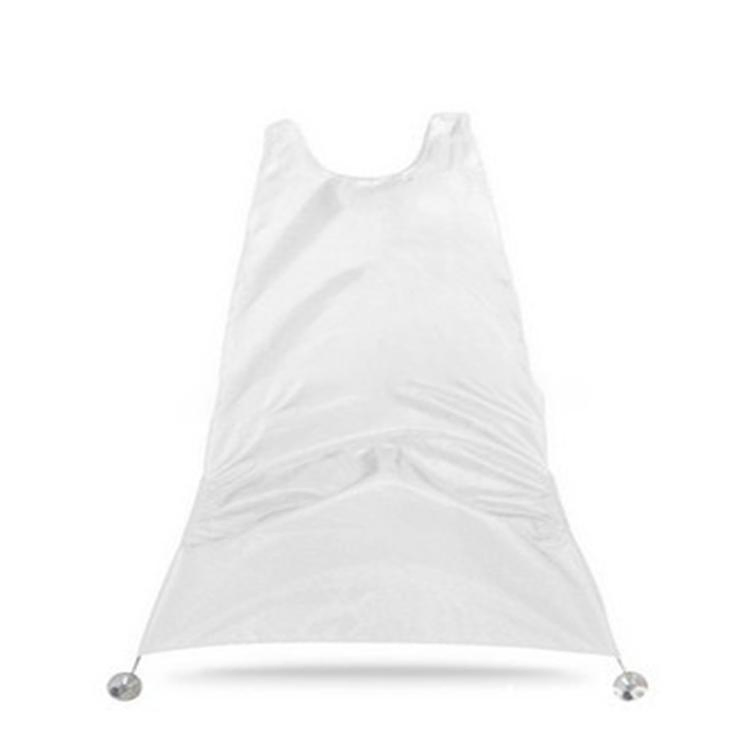 Hair Clippings Waterproof Non-Stick Hair Catcher Grooming Cloth with 2 Suction Cups Beard Apron