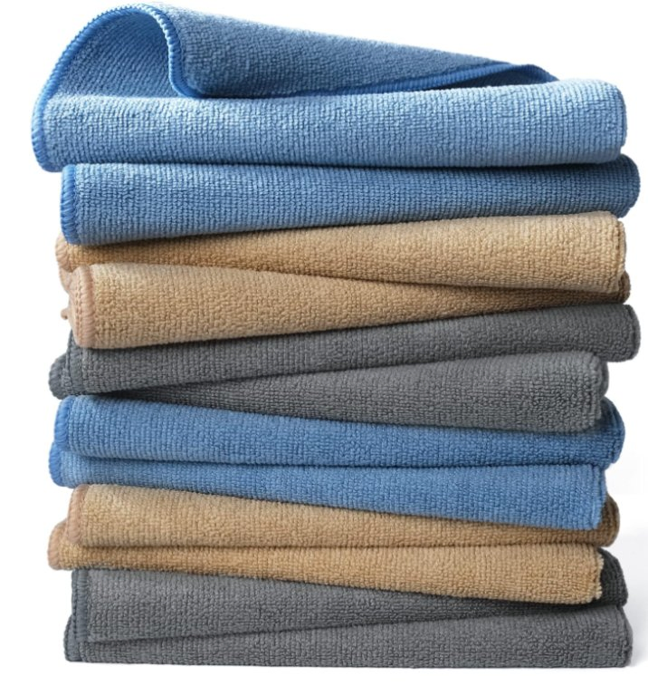 Микрофибровая салфетка для уборки, полировки и сушки