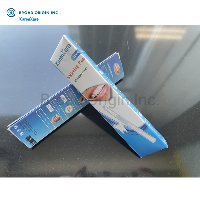 Private Label Wholesale Bulk White 6% HP Bleaching Gel Teeth Whitening Pen