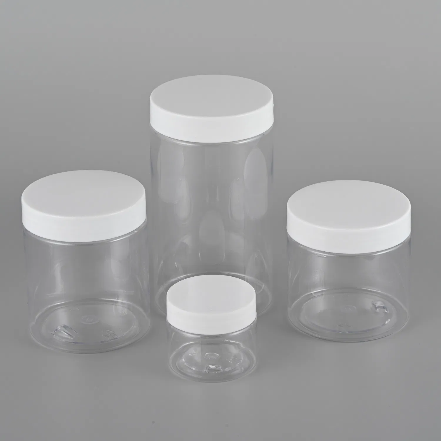 Hot Sale Wholesale Wide Mouth Empty Pet Plastic Jar Containers with Lid