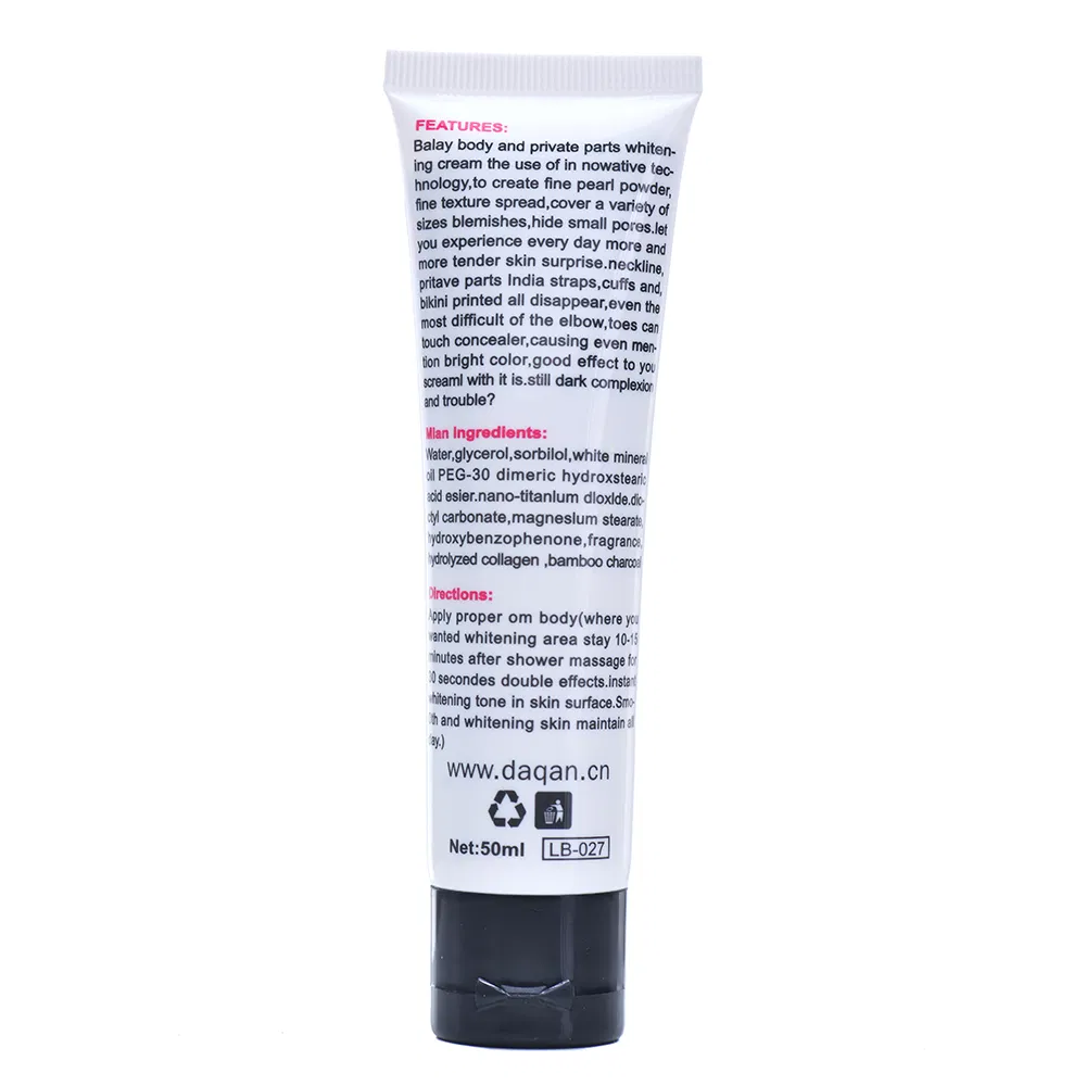 Wholesale Skincare Smoothing Body Sensitive Parts Whitening Cream