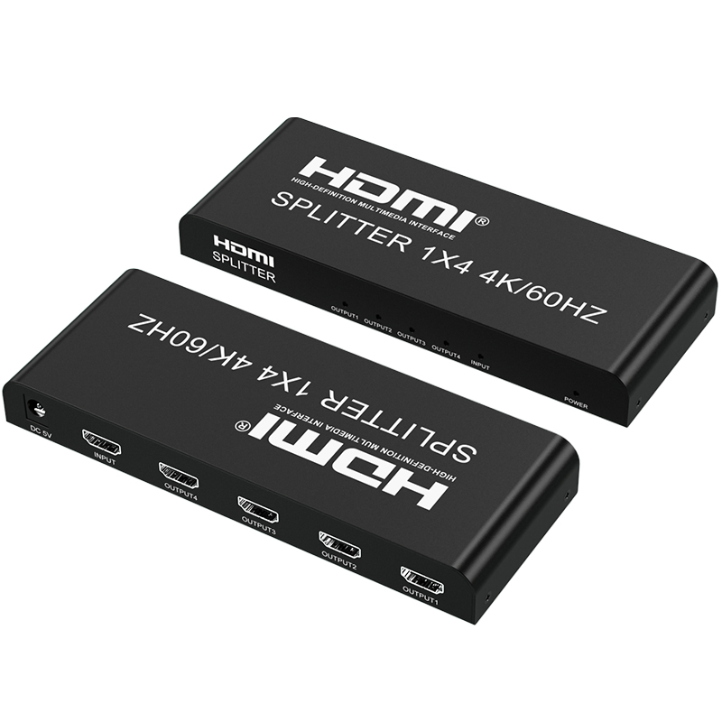 Разветвитель HDMI 2.0 4K с аудио 3.5 мм