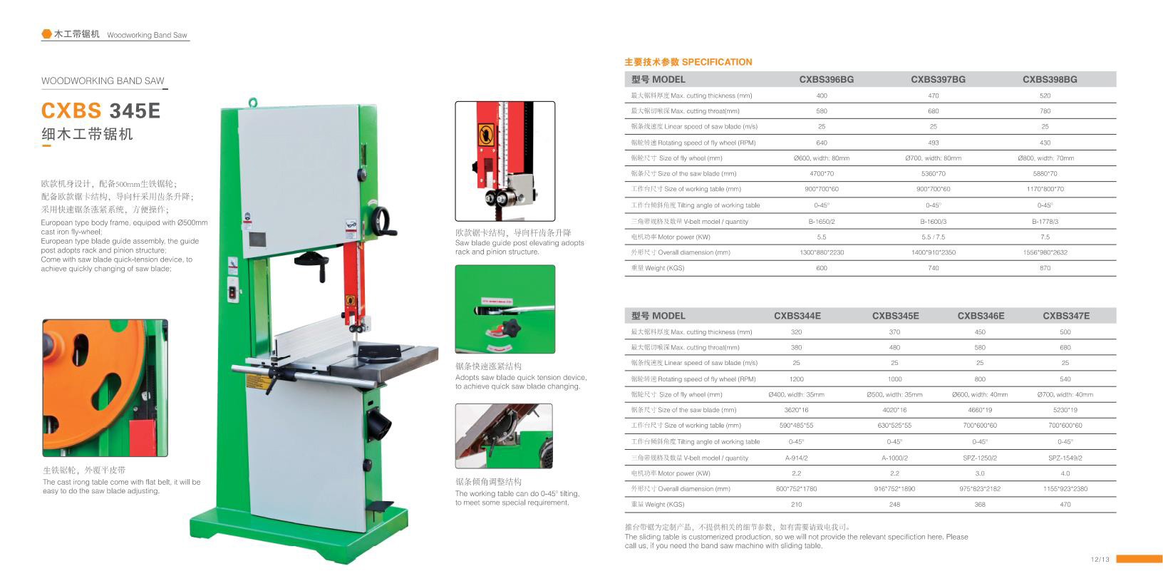 Пилорама ленточная вертикальная портативная 61 см