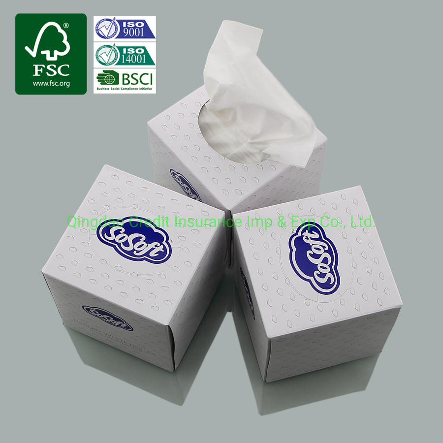 Hot Sale Soft Sanitary Box Facial Tissue Paper