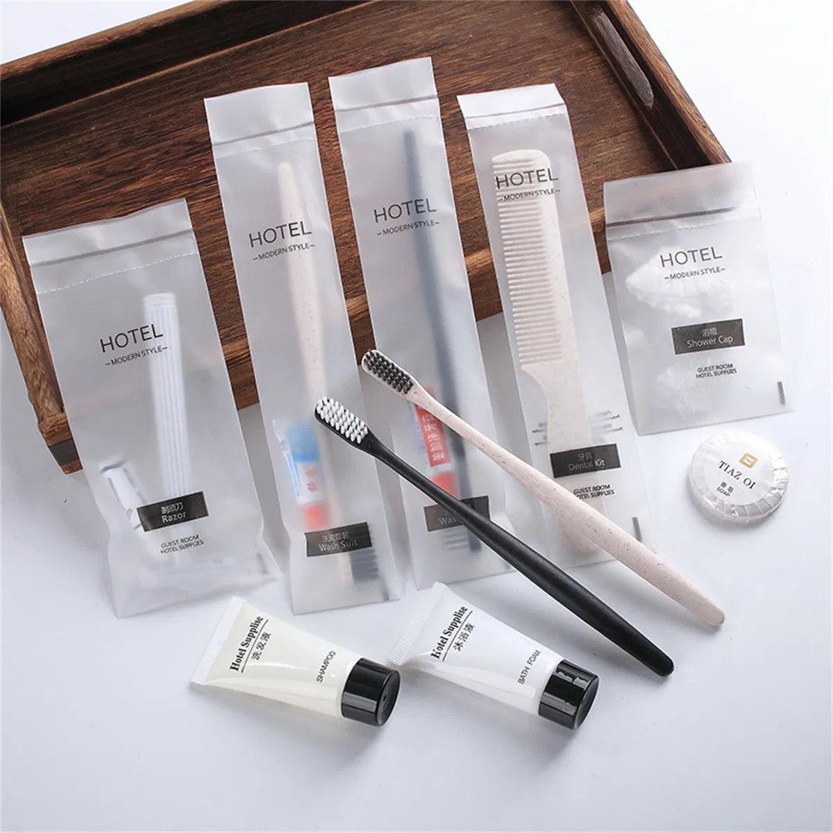 Hotel Toothbrush Kit Shave Kits for Women Hotel Bath Soap