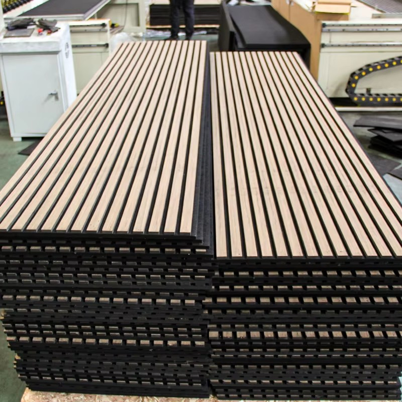 9mm/12mm Polyester Fiber Acoustic Panel High Density Sound Insulation Wall Panel for Studio Office