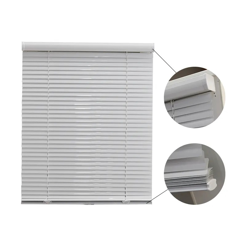 Cordless Blinds Aluminum Venetian Blind Horizontal Window Shades