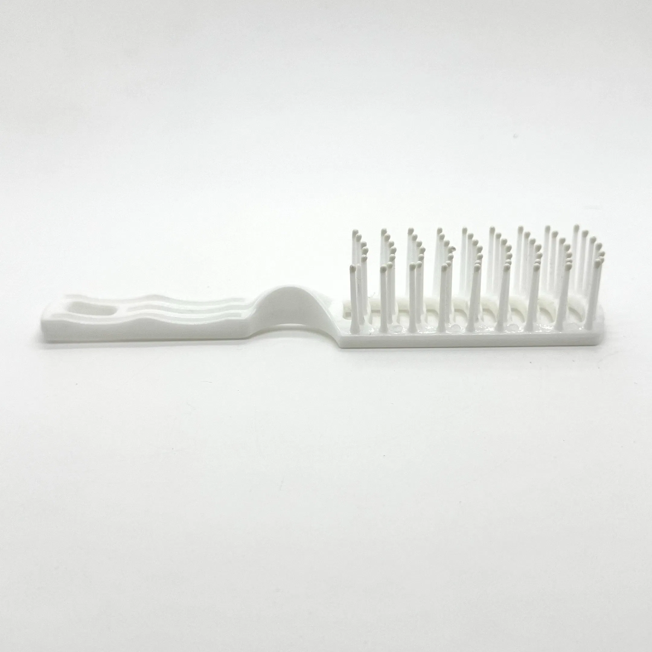 Premium White Plastic Massage Comb for Relaxation and Styling 07