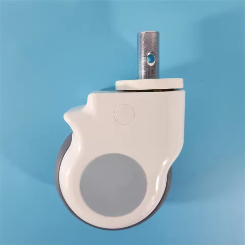 Medical Caster with Swivel & Brake for Hospital Trolleys and Furniture
