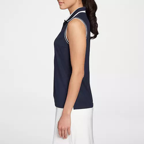 Поло женское без рукавов хлопок 100% для гольфа