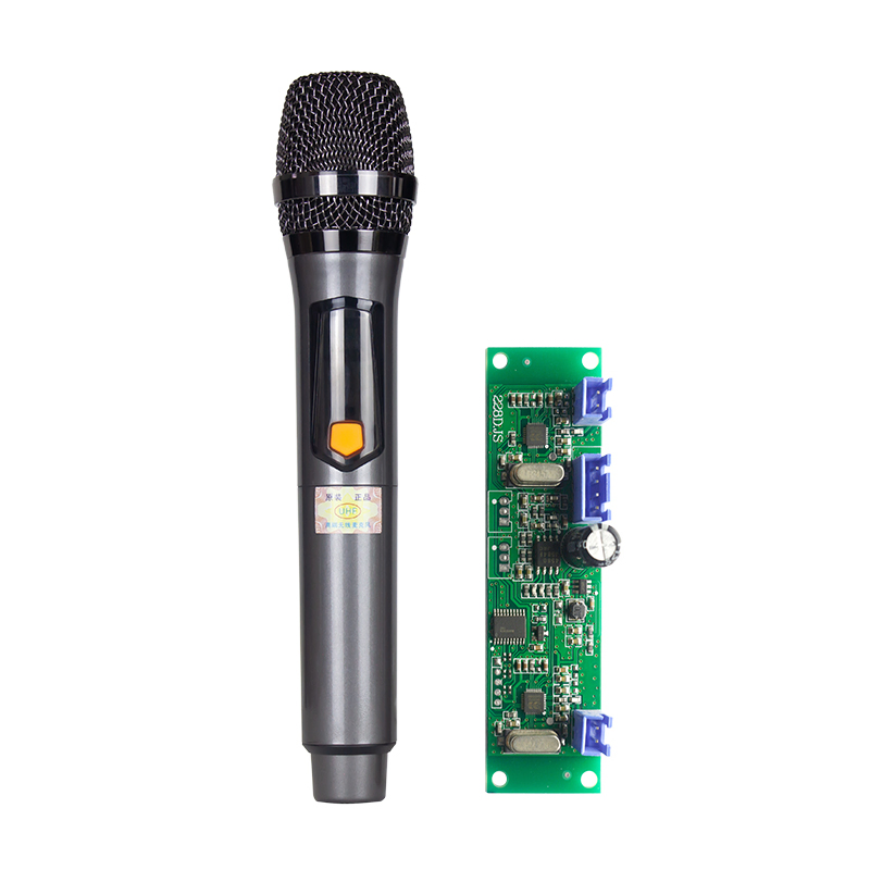 Universal UHF Wireless Microphone Single Channel Handheld Microphone with Clear and Powerful Vocal