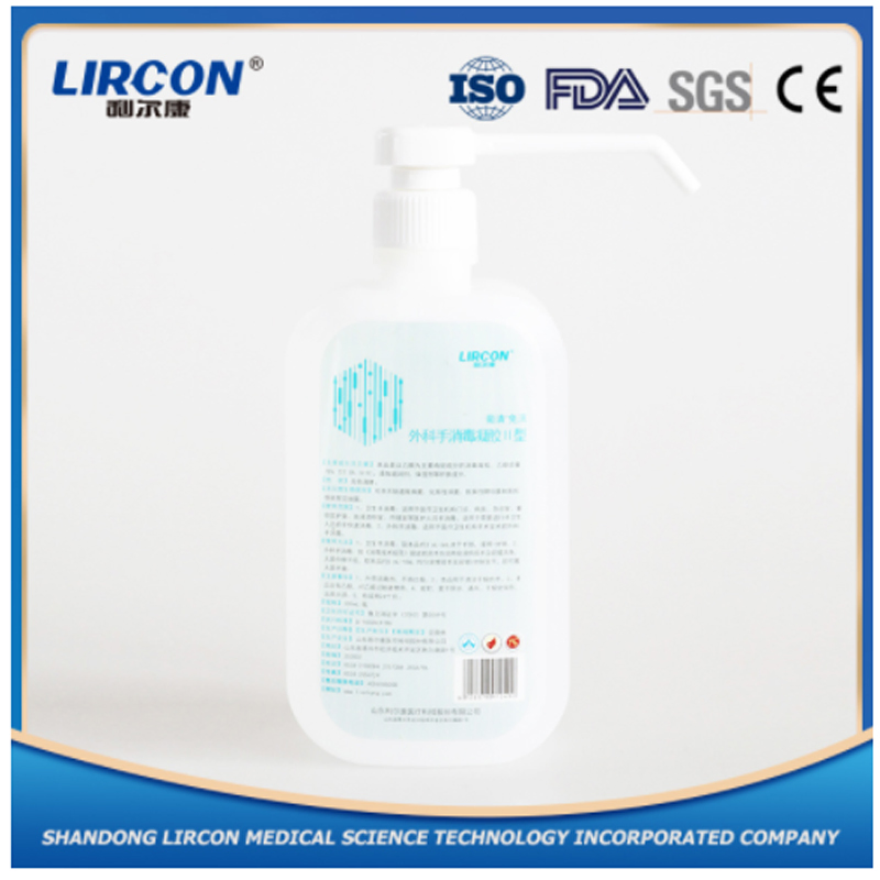 Antibacterial 99.9% Efficient 75% Alcohol Hand Sanitizer Gel