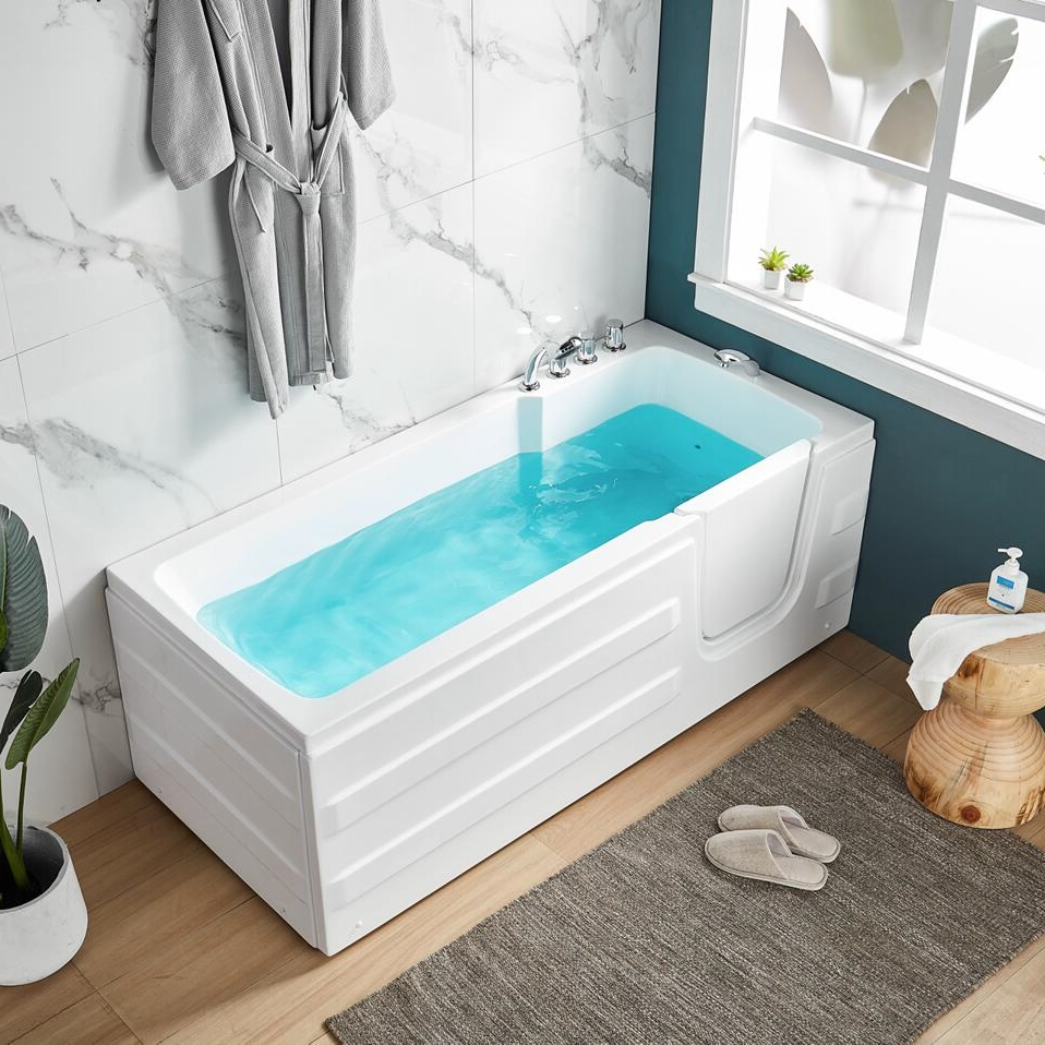 Переносная ванна с дверцей для пожилых и маломобильных Q375