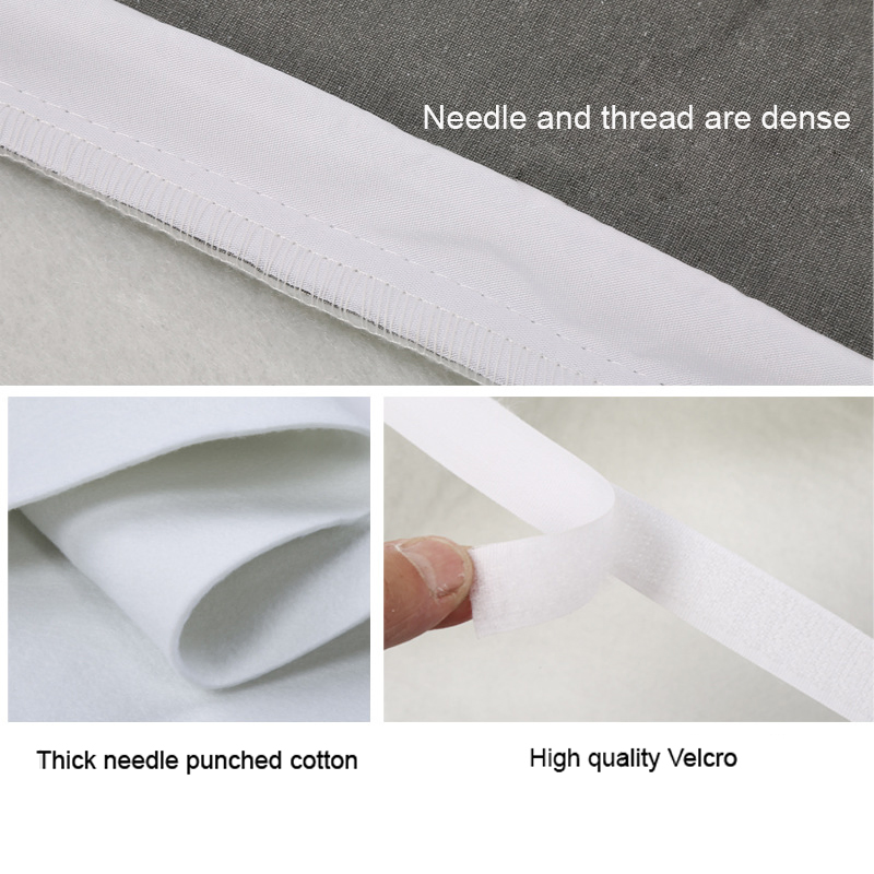 Cotton Ironing Board Cover High Temperature Resistant Standing Ironing Pad Foldable for Wardrobe Clothing Fabric