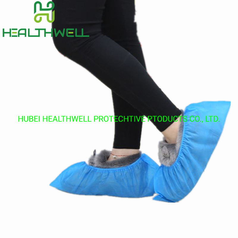 Durable Anti-Static Fabric Shoe Covers for Clean Room Use