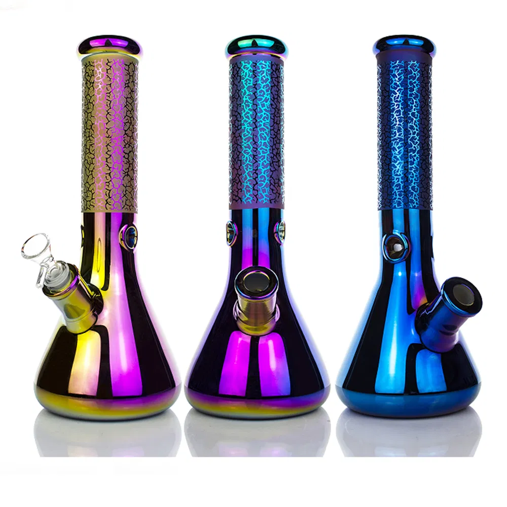 New Traditional 9 Inch Smoking Glass Pipes Wholesale Glass Water Pipe Recycler