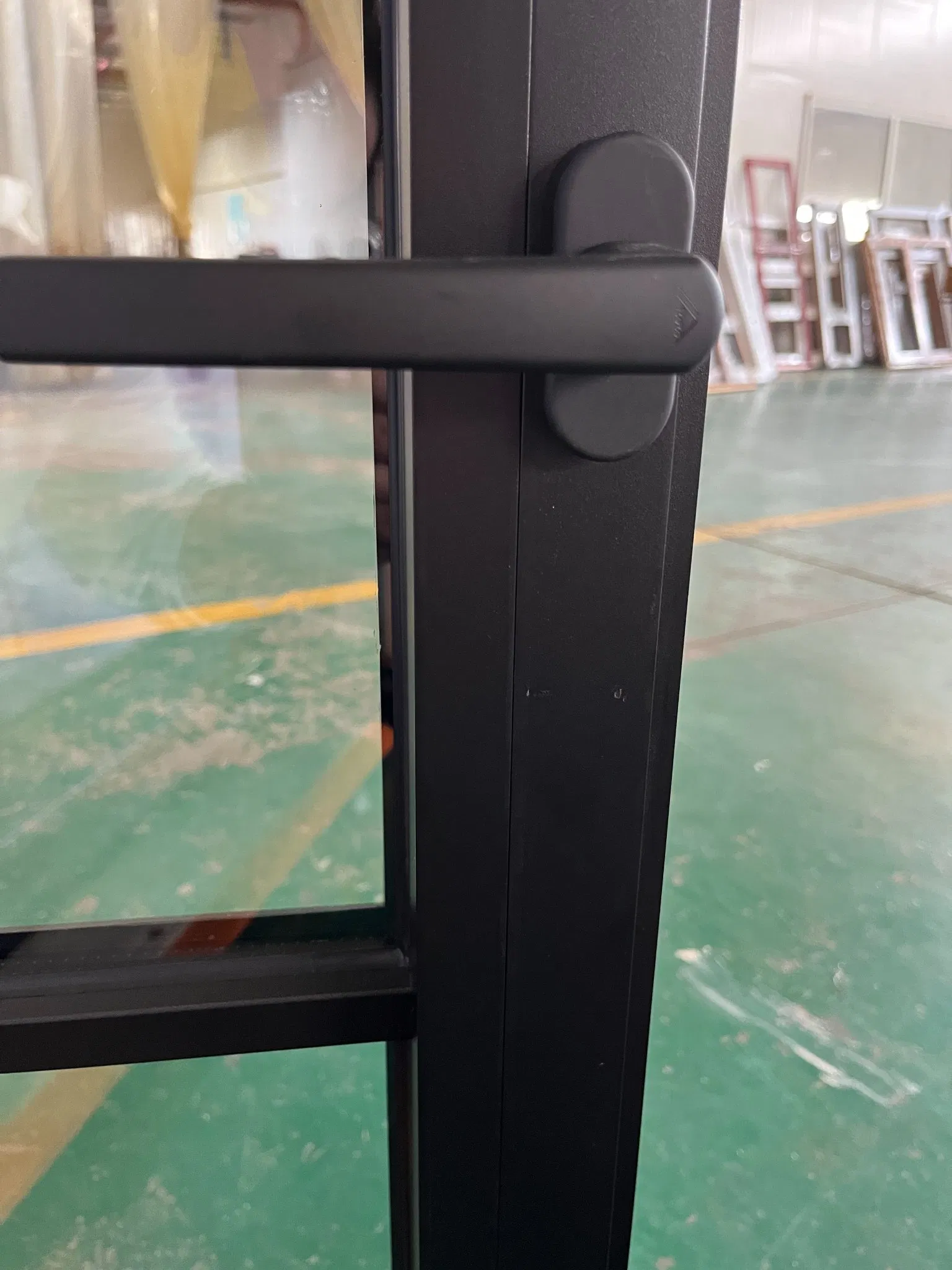 Penjoy Modern Style Factory Customized Aluminum Triple Glazed Outward Casement Window