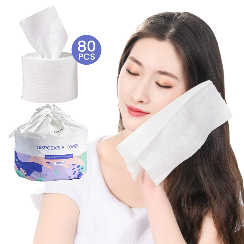 Cotton Tissues for Sensitive Skin Makeup Remover Dry Wipes Wholesale