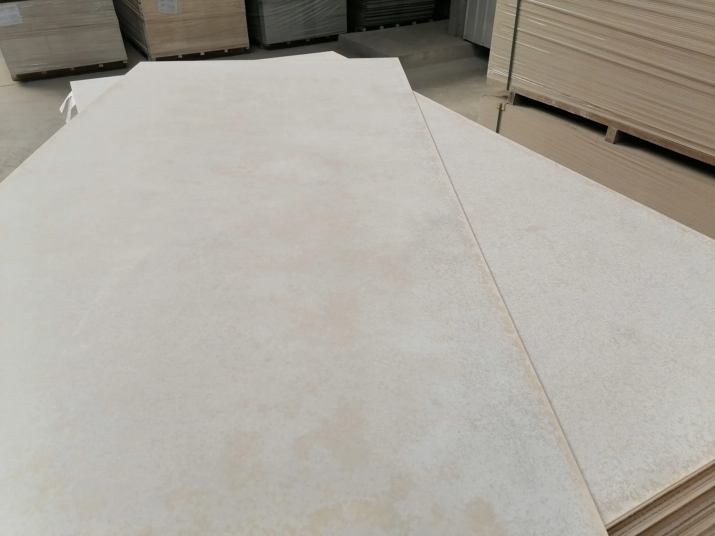 100% Non Asbestos Autoclaved Fiber Cement Sheet Calcium Silicate Panel Fireproof Waterproof Light Weight Green Factory Compressed CRC Board Partition EPS