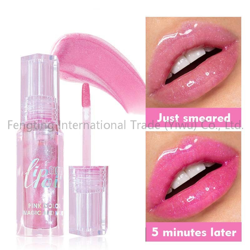 Wholesale Private Label Color-Changing Lip Plumper Magic Tint Glow Liquid Lip Balm
