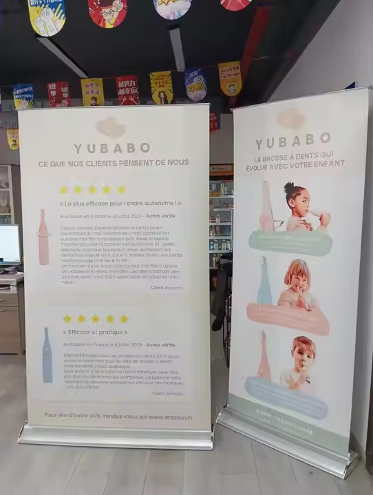 Wide Base Rollup Banner Stand Roll up Banner