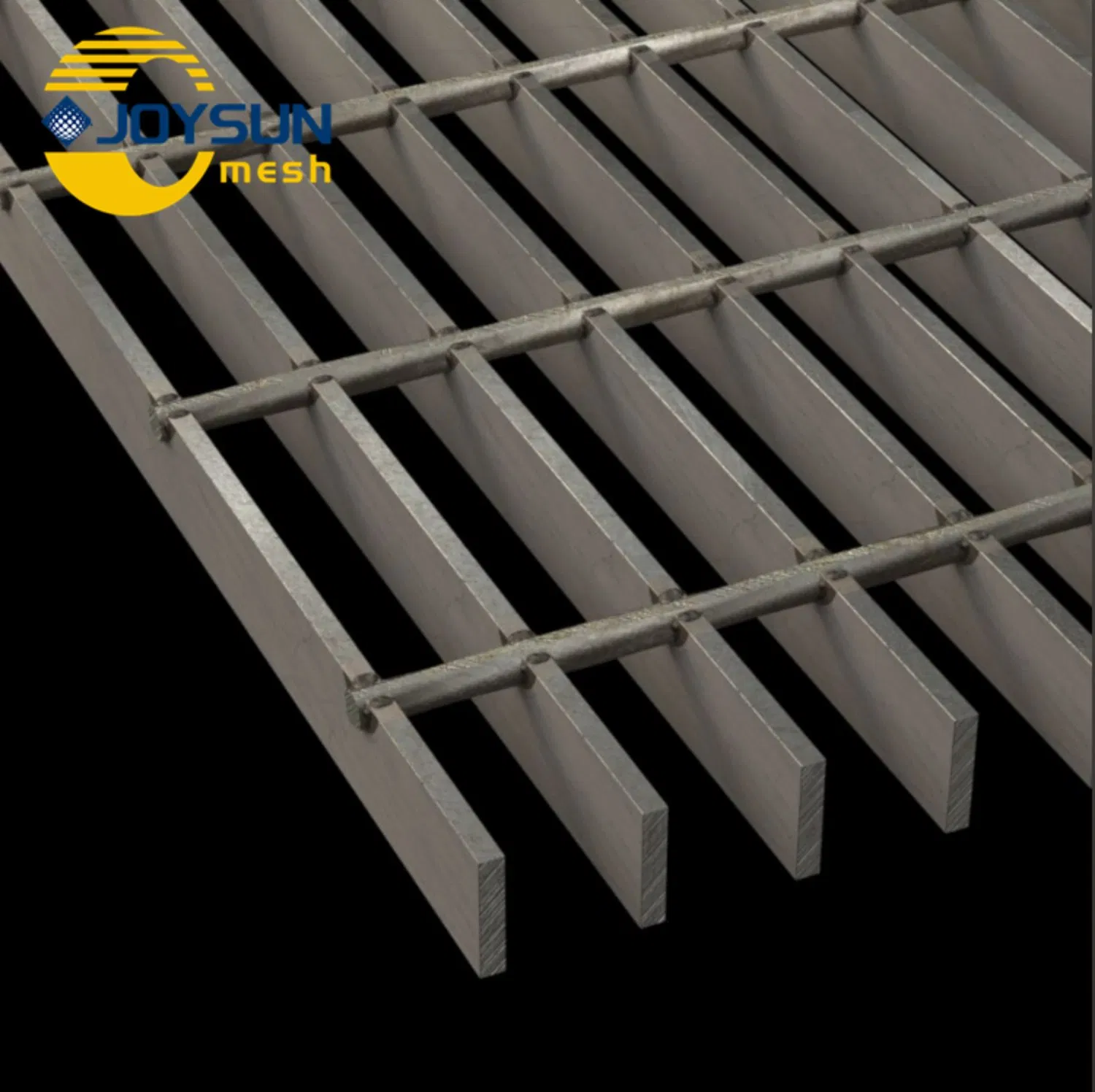 Factory Price Q235 Mild Steel Steel Bar Grating at Construction Sites