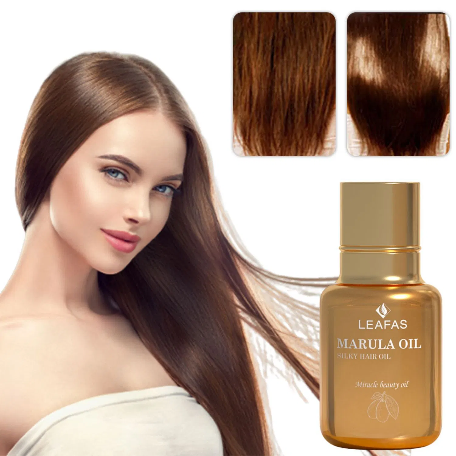 OEM Private Label Deep Nourishing Marula Oil Silky Hair Oil