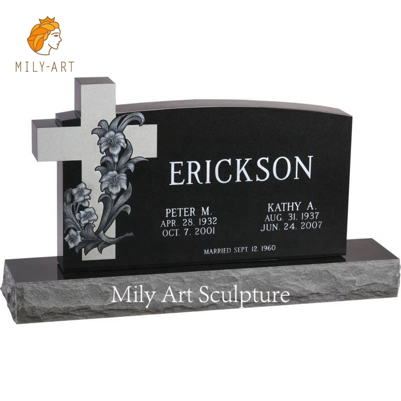 Wholesale Custom Granite Upright Cemetery Monument Headstone