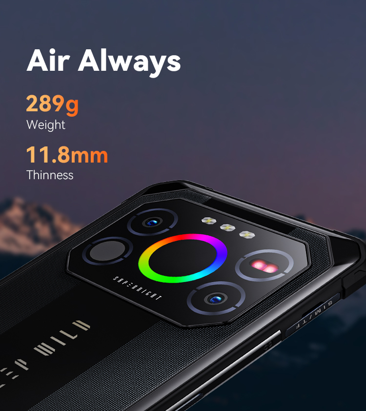 Защищенный смартфон Android Sunboo Air1 Ultra с мощной батареей