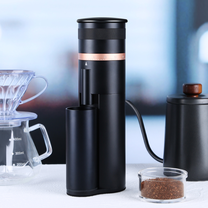 Stainless Steel Conical Burr - Electric Coffee Grinder for Espresso Machines