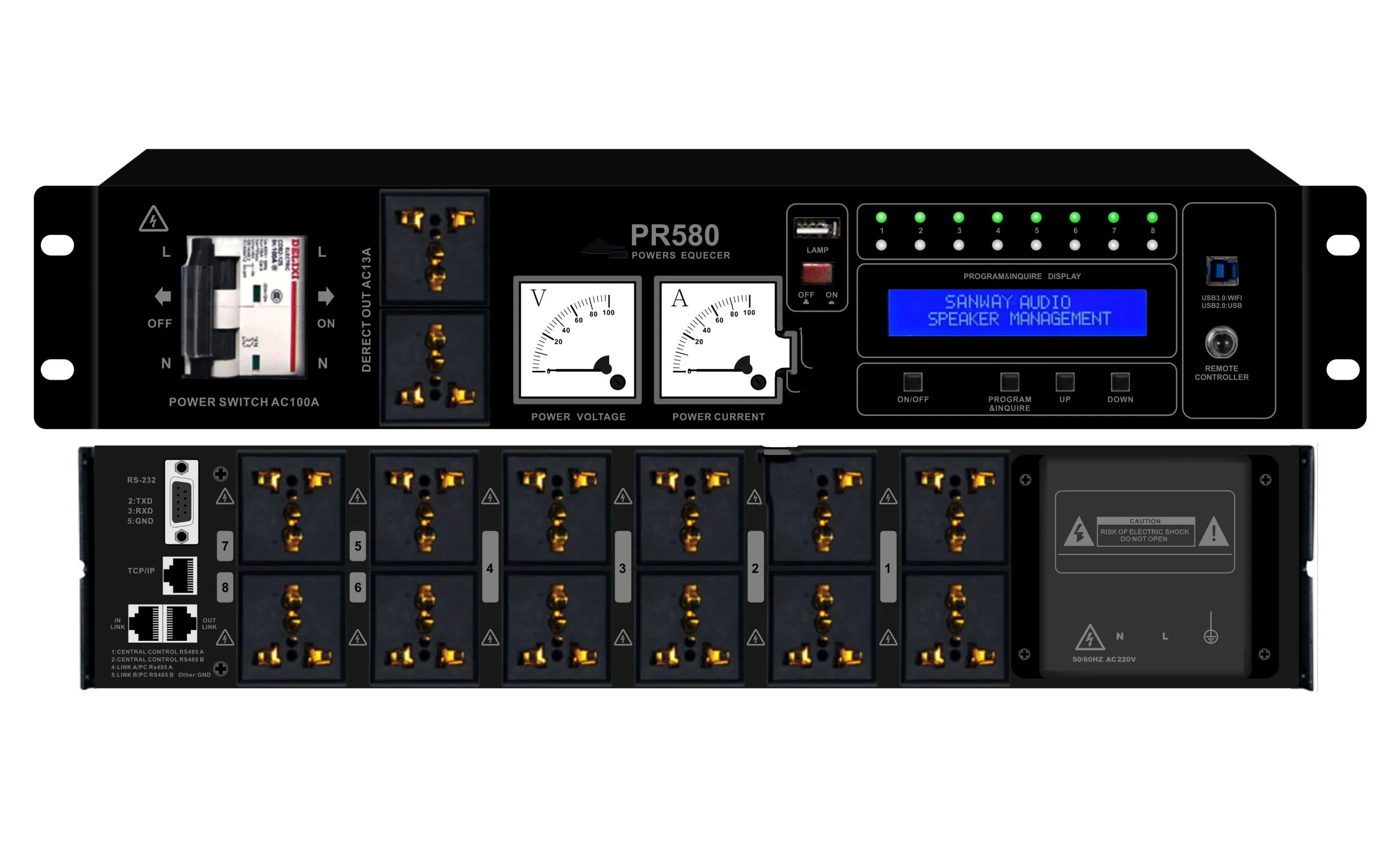 Pr580 Digital Power Sequence Controller with WiFi Function