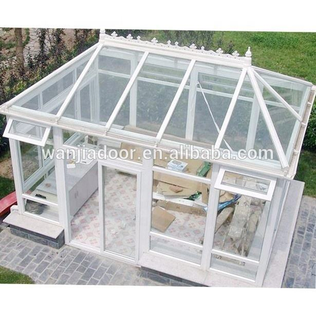 Wholesaler Popular Hotel Outdoor Glass House Waterproof Customized Aluminum Sunroom